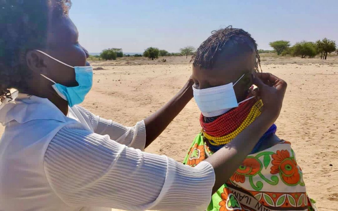 Face masks, soap and medicine