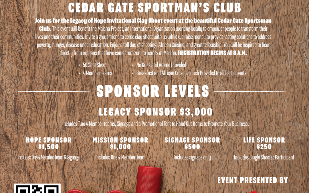 Inaugural Legacy of Hope Clay Shoot